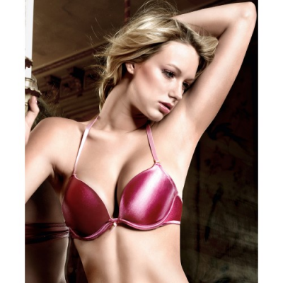 Манящий малиновый бюстгальтер с мягкими чашечками Have Fun Princess 80C