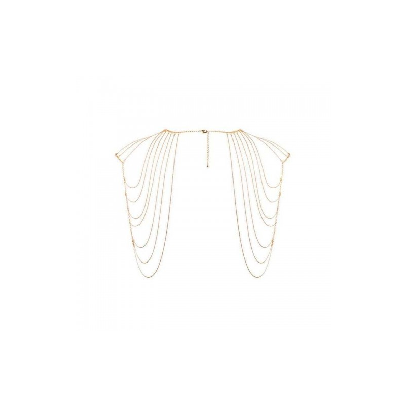 Бикини-цепочка Bijoux Magnifique Chain Shoulders Back Jewelry Gold золотая
