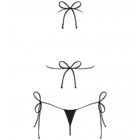 Черное мини-бикини Bella Vista OS