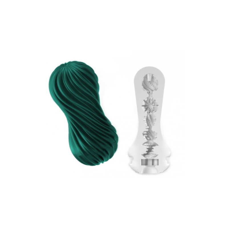 Мастурбатор Tenga Flex Fizzy Green