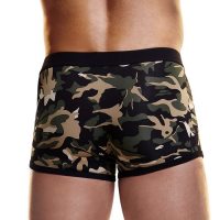 Камуфляжные-хаки мужские боксеры Hustler на узкой резинке M