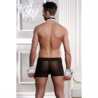 Костюм джентльмена черно-белый