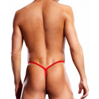 Мужские V-стринги Pouch красного цвета S/M