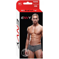 Мужские трусы-хипсы в полоску Envy черно-белые M/L