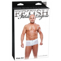 Мужские боксеры на молнии Fetish White Hot XXL/XXXL