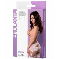Соблазнительные трусики-пояс Erolanta Sheila белые 50-52