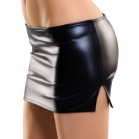 Мини-юбка Glossy Carmen из материала Wetlook M