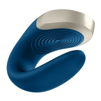 Смарт-стимулятор для пар Satisfyer Partner Double Love синий