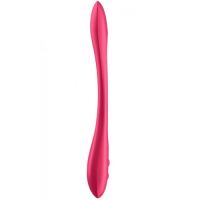Многофункциональный вибратор для пар с гибкой основой Satisfyer Elastic Joy Red