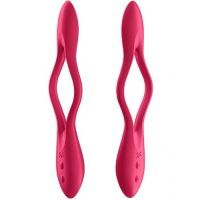 Многофункциональный вибратор для пар с гибкой основой Satisfyer Elastic Joy Red
