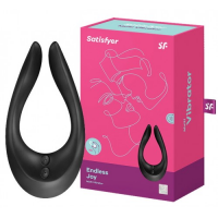 ДЕФОРМИРОВАННАЯ УПАКОВКА Многофункциональный вибратор для пар Satisfyer Endless Joy черный