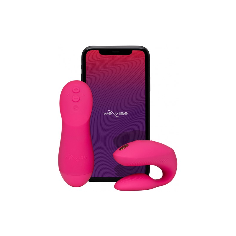 Смарт-вибратор для двоих We-Vibe Chorus Pro розовый