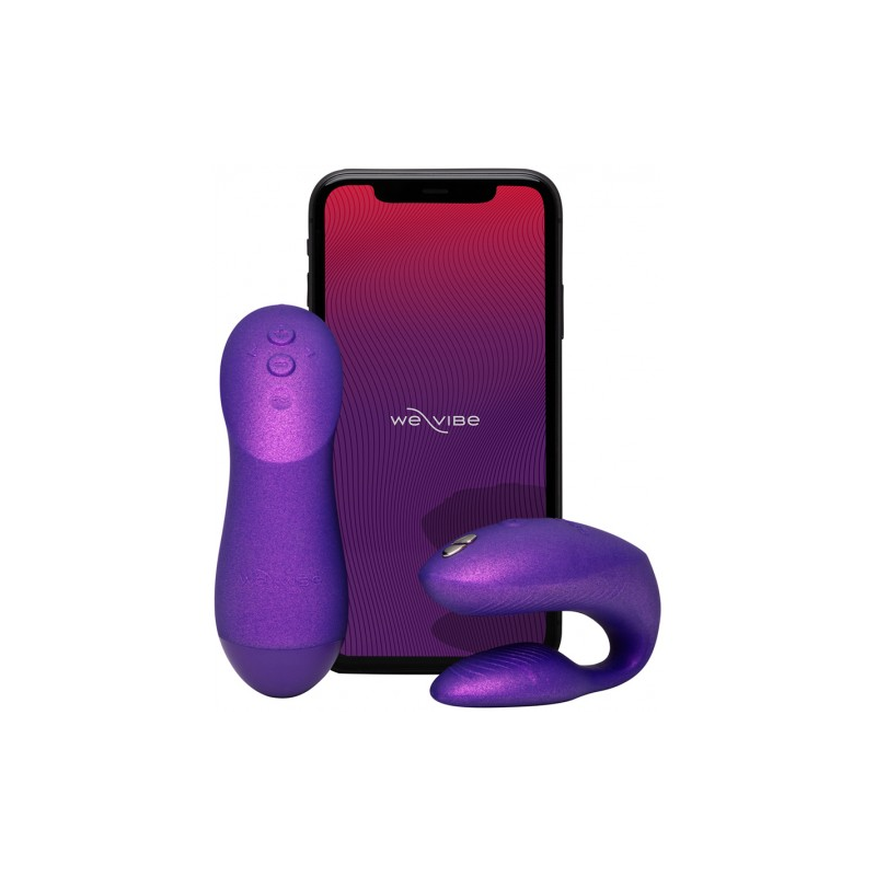 Смарт-вибратор для двоих We-Vibe Chorus Pro фиолетовый