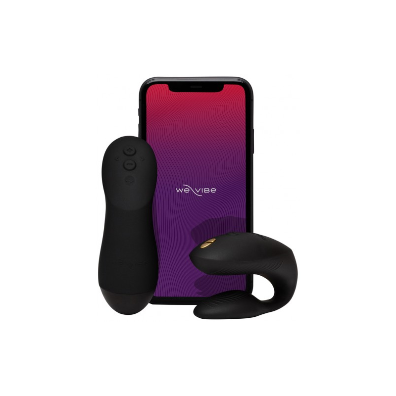 Смарт-вибратор для двоих We-Vibe Chorus Pro черный