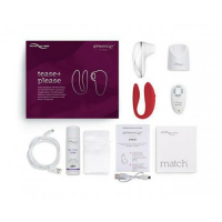Набор We-vibe Match для пар + вакуумный стимулятор Starlet