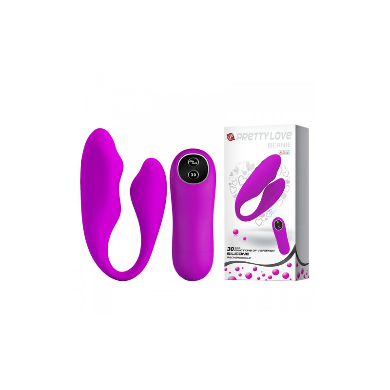 Мультирежимный вибромассажёр для пар Bernie