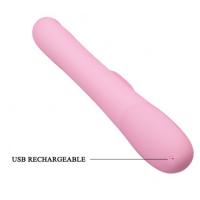 Вибратор с клиторальным стимулятором Pretty Love Truman