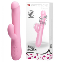 Вибратор с клиторальным стимулятором Pretty Love Truman