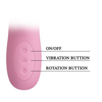 Вибратор с клиторальным стимулятором Pretty Love Truman