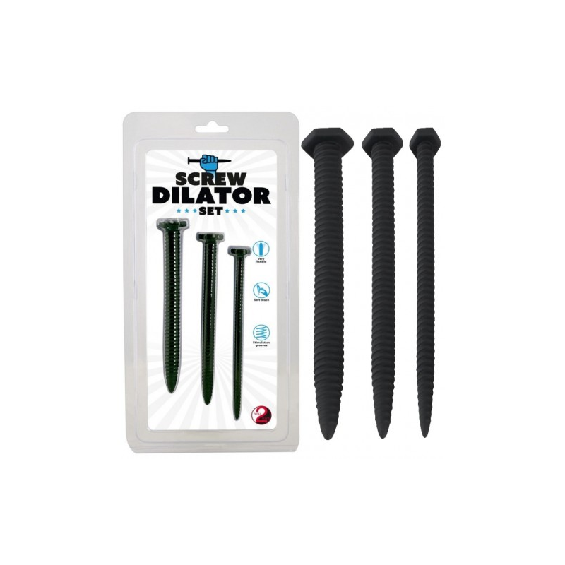 Набор винтовых уретральных бужей Screw