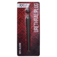 Черный уретральный буж Toyfa 10 см