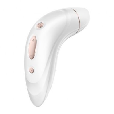Вакуумно-волновой бесконтактный стимулятор клитора с вибрацией Satisfyer Pro Plus