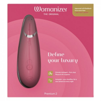 Бесконтактный стимулятор клитора Womanizer Premium 2 Raspberry