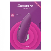 Компактный бесконтактный стимулятор клитора Womanizer Starlet 3 Violet