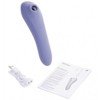 Клиторальный смарт-стимулятор с вибрацией Satisfyer Dual Pleasure сиреневый ДЕФОРМИРОВАННАЯ УПАКОВКА