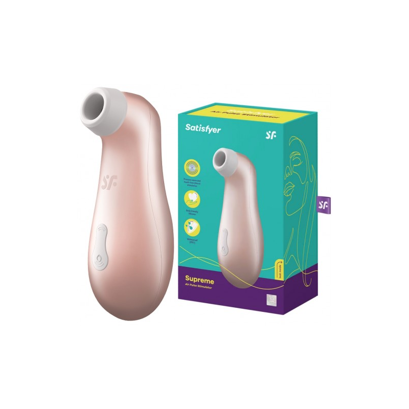 Вакуумно-волновой бесконтактный стимулятор клитора Satisfyer Supreme