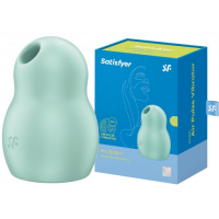 Вакуумно-волновой стимулятор с вибрацией Satisfyer Pro To Go 1 мятный