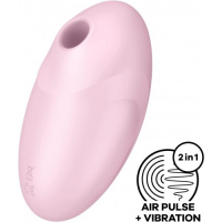 Вакуумно-волновой стимулятор клитора с вибрацией Satisfyer Vulva Lover 3 розовый ДЕФОРМИРОВАННАЯ УПАКОВКА
