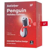 Бесконтактный стимулятор клитора Satisfyer Penguin Holiday Edition