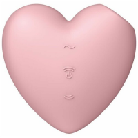 Вакуумно-волновой стимулятор с вибрацией Satisfyer Cutie Heart ДЕФОРМИРОВАННАЯ УПАКОВКА