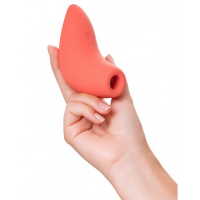 Вакуумно-волновой стимулятор клитора с вибрацией Satisfyer Magnetic Deep Pulse коралловый