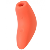Вакуумно-волновой стимулятор клитора с вибрацией Satisfyer Magnetic Deep Pulse коралловый