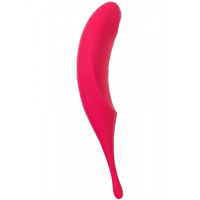 Вакуумный стимулятор с вибростимулирующим отростком Satisfyer Twirling Pro красный