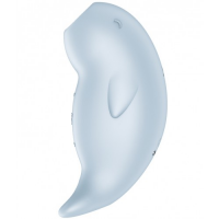 Вакуумно-волновой стимулятор клитора с вибрацией Satisfyer Seal You Soon голубой