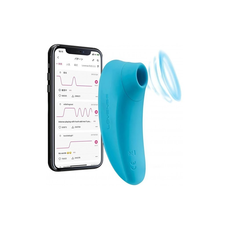 Вакуумно-волновой смарт-стимулятор клитора Lovense Tenera