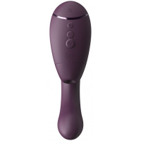 Роскошный вакуумный вибростимулятор для G точки и клитора Womanizer Next Duo фиолетовый