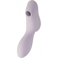 DEMO Вакуумный вибростимулятор для клитора и точки G Satisfyer Curvy Trinity 2 сиреневый