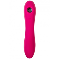 DEMO Вакуумный вибростимулятор для клитора и точки G Satisfyer Curvy Trinity 3 красный