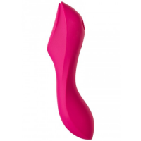 DEMO Вакуумный вибростимулятор для клитора и точки G Satisfyer Curvy Trinity 3 красный