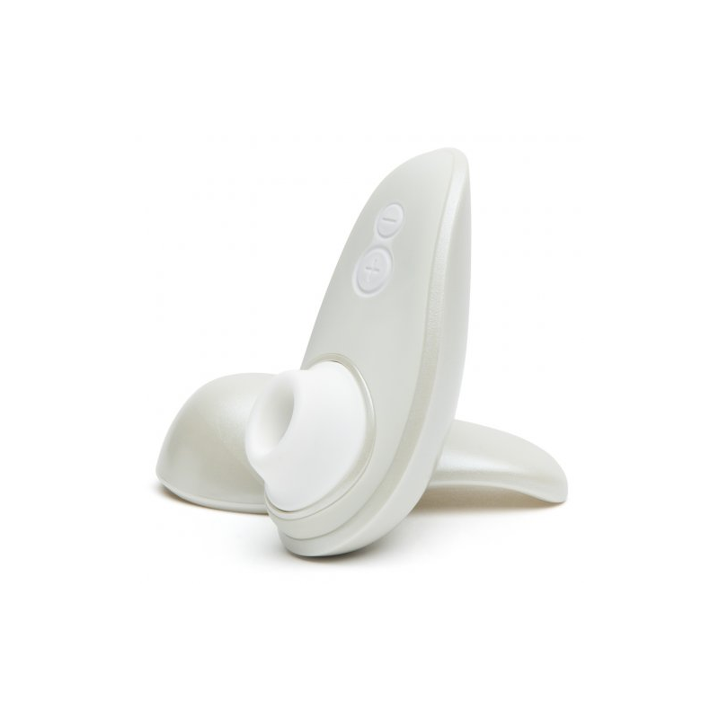 Бесконтактный вакуумно-волновой стимулятор клитора Womanizer Liberty жемчужный