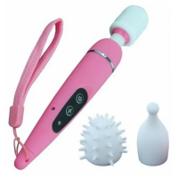 Вибромассажер King Touch розовый