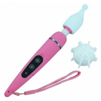 Вибромассажер King Touch розовый