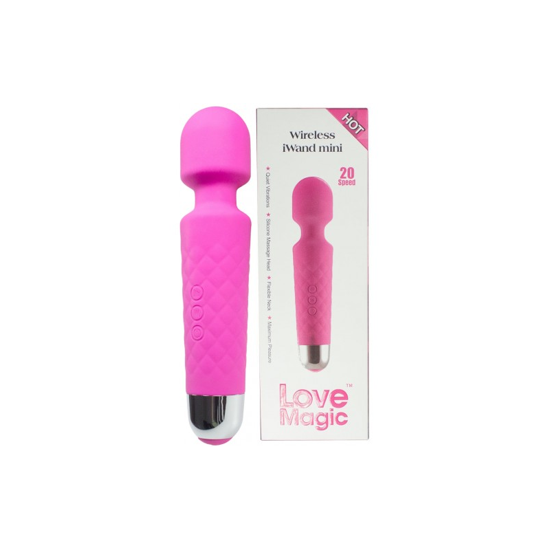 Вибромассажер Love Magic iWand mini Pink
