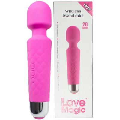 Вибромассажер Love Magic iWand mini Pink