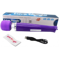 Мощный вибромассажер Love Magic Purple