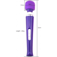 Мощный вибромассажер Love Magic Purple